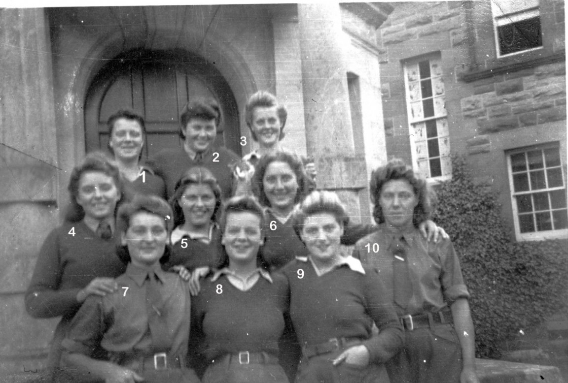 Women's Timber Corps based at Glenkindie House