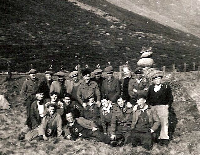 Drummond Hill Forest squad April 1953