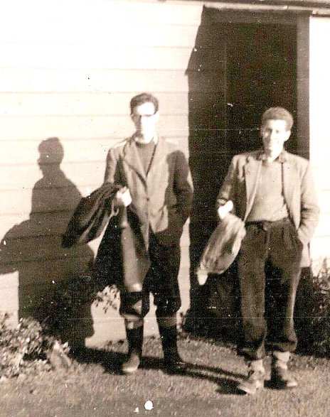 At Gwydyr Forester Training School 1958