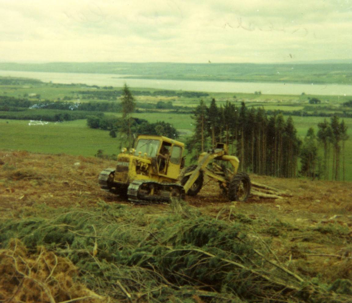 Tractor and Sulky at Ardross Forest