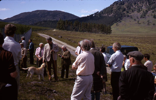 RSFS Visitation to Invercauld Estate 1975