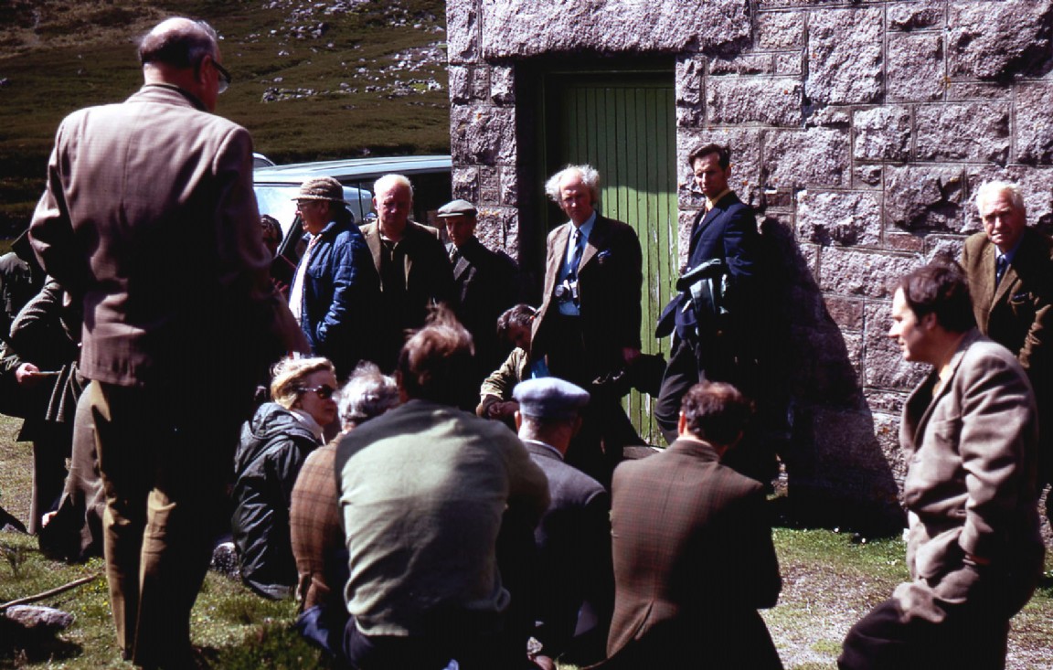 RSFS Visitation to Invercauld Estate 1975