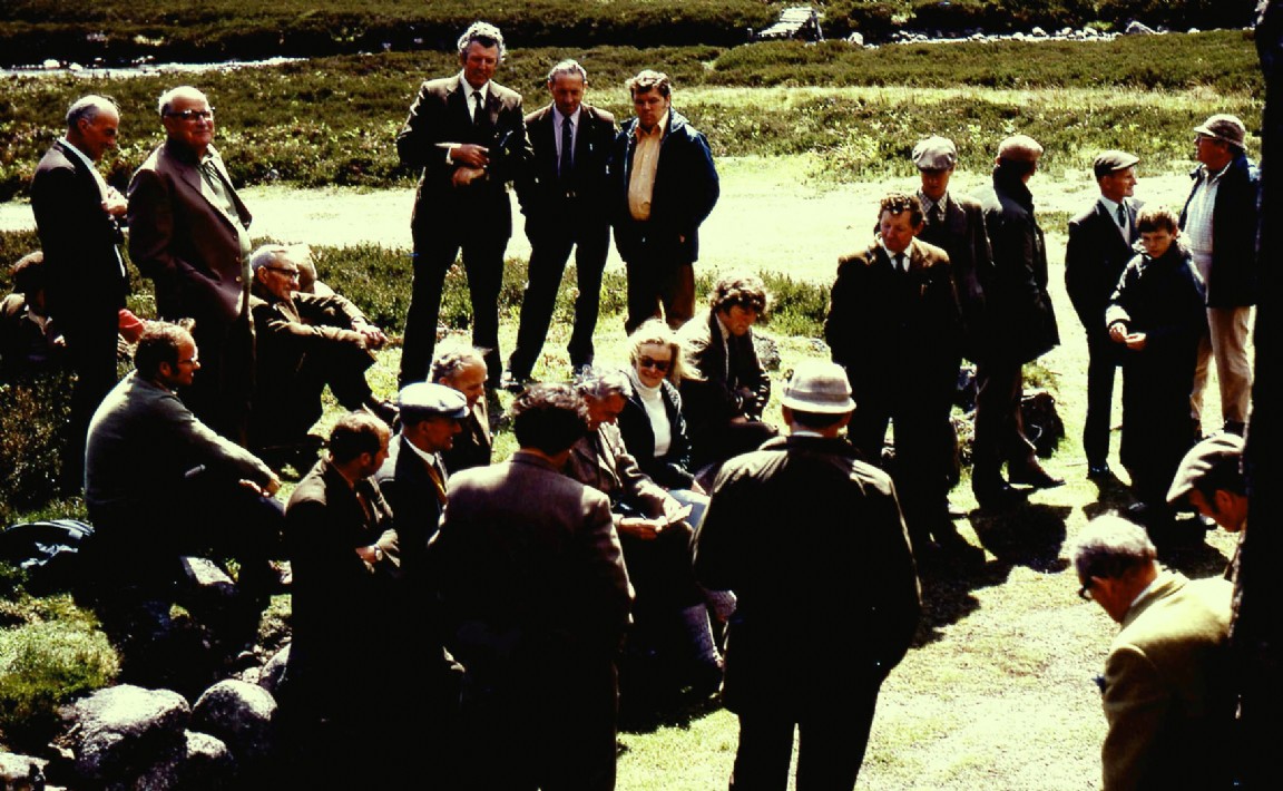 RSFS Visitation to Invercauld Estate 1975