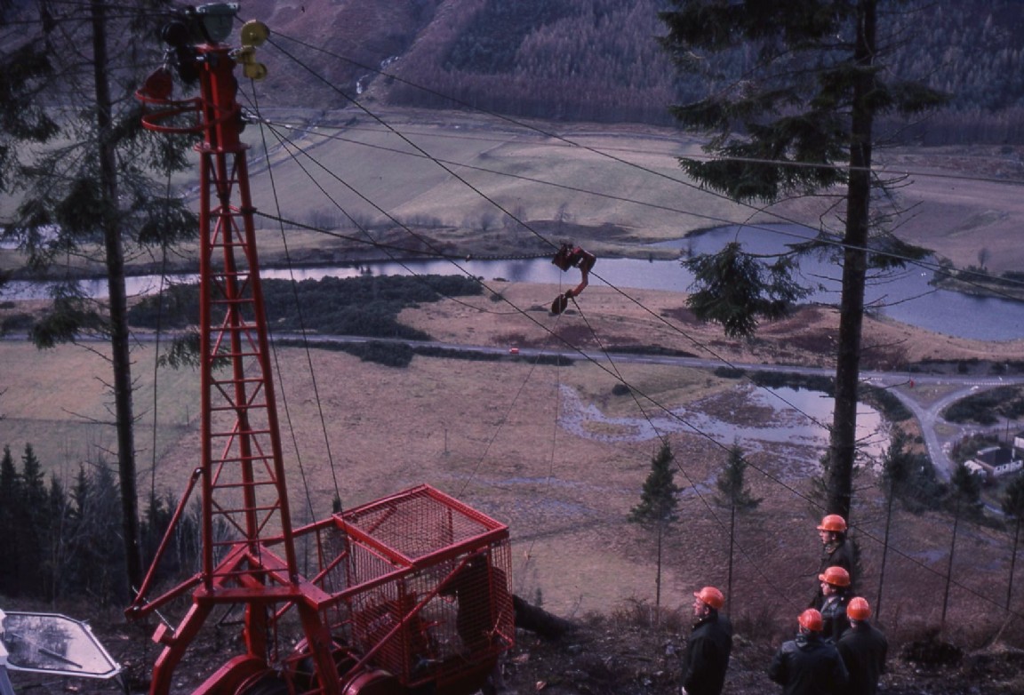 Cablecrane course Glengarry Forest &mdash; Alp Win