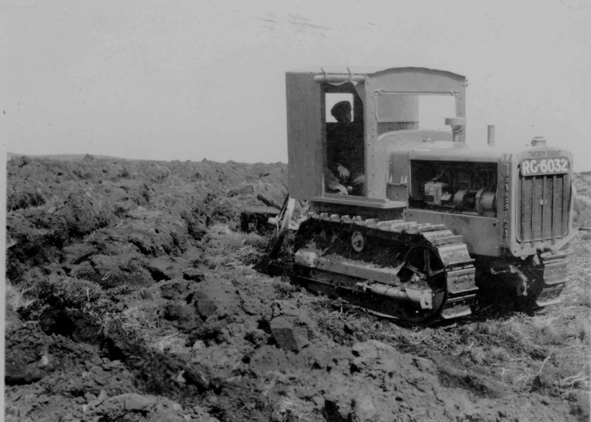 Ploughing in Clashindarroch Forest