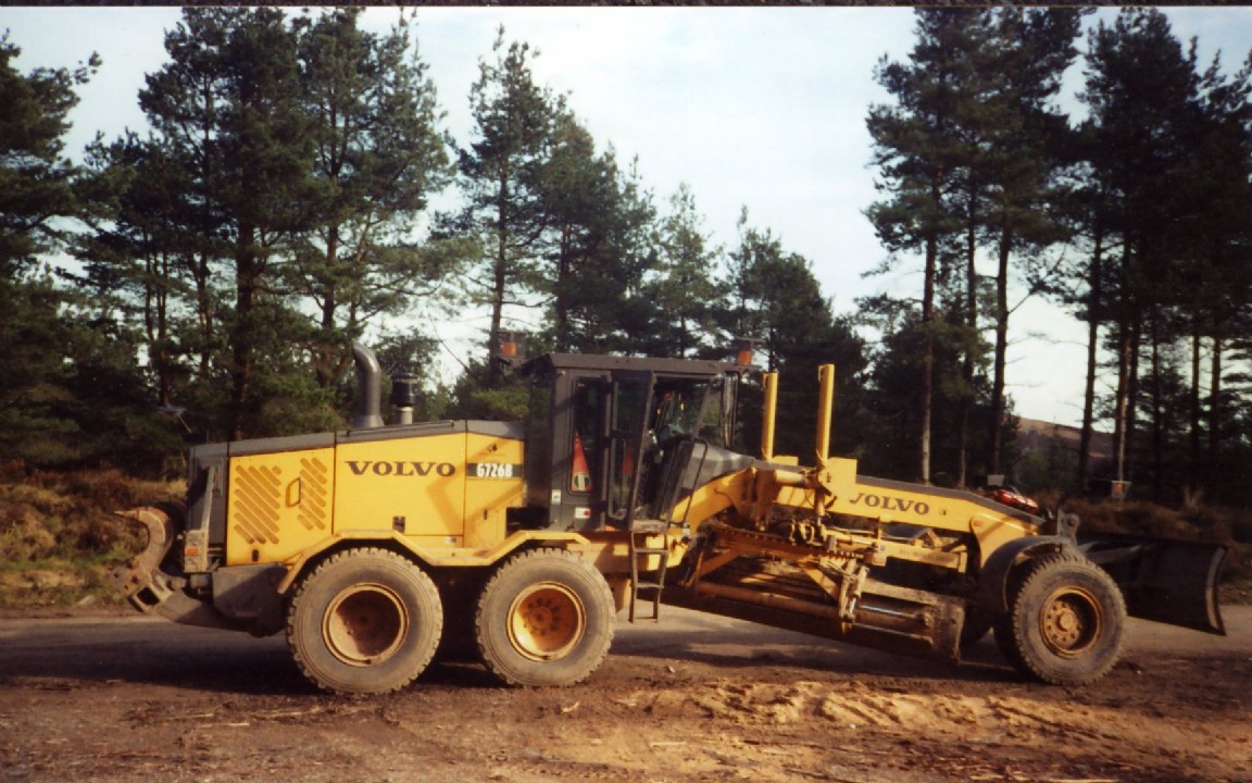 Volvo G267B Grader at Aultmore