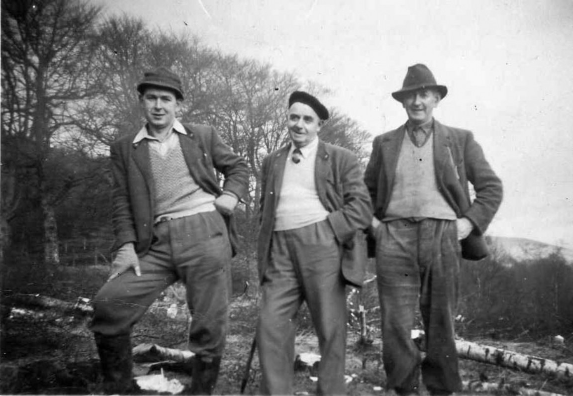 Foresters and Foreman, Strathyre Forest