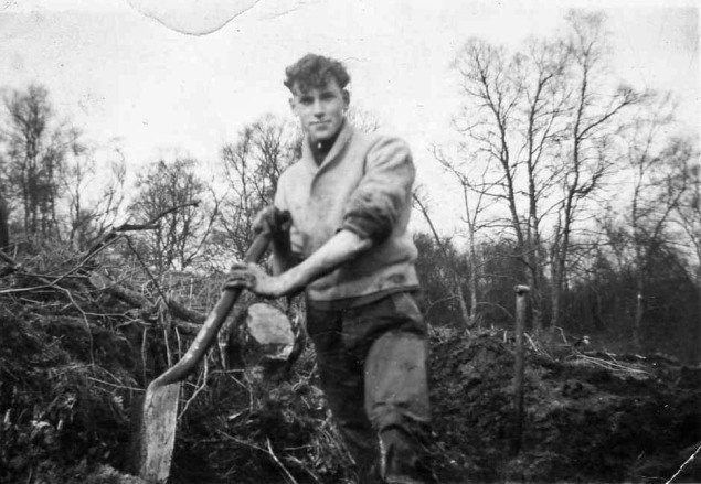Alex Stewart at Ardoch, Strathyre Forest