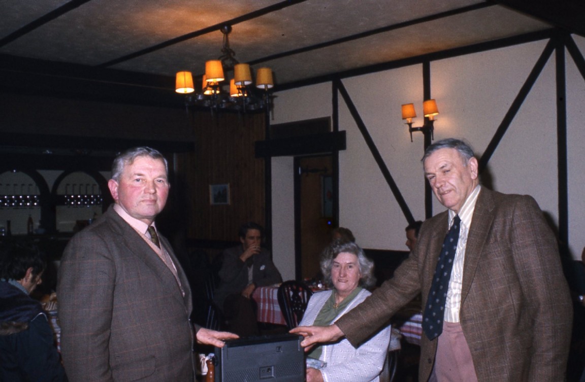 Presentation to George Robertson