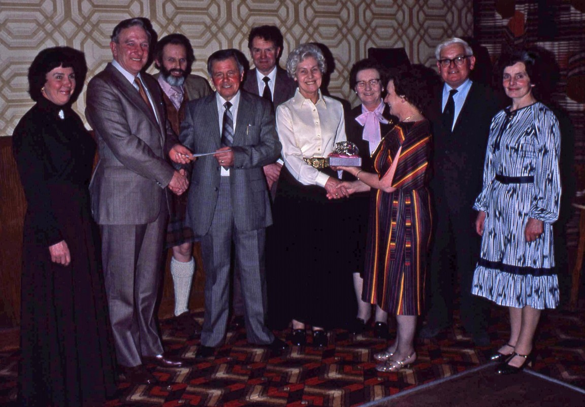 Davy Anderson retirement presentation