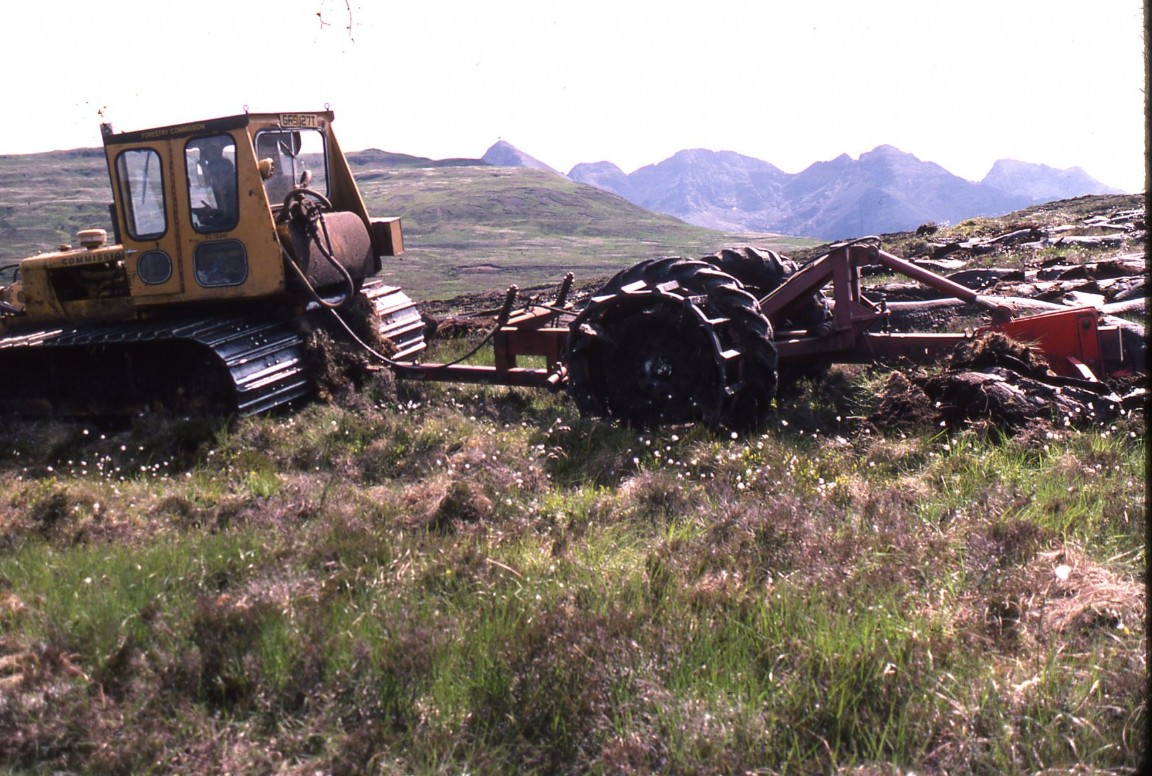 Ploughing at Eynort, Glen Brittle Forest, Skye