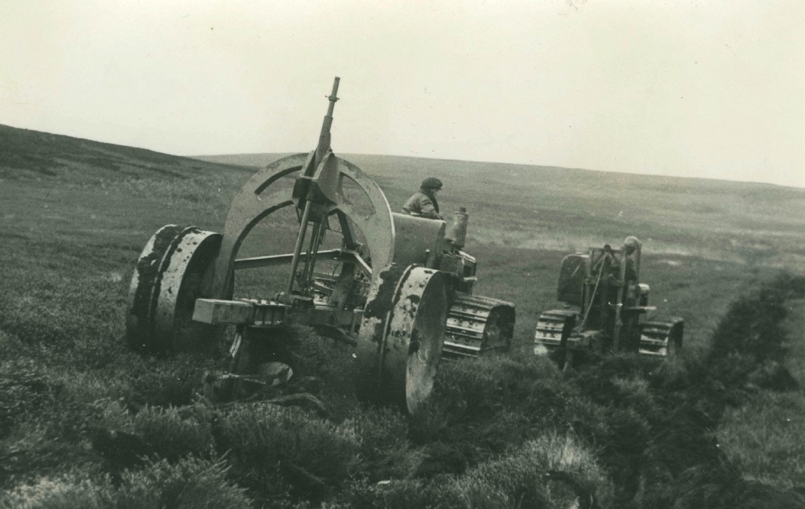Ploughing in Fetteresso 1952