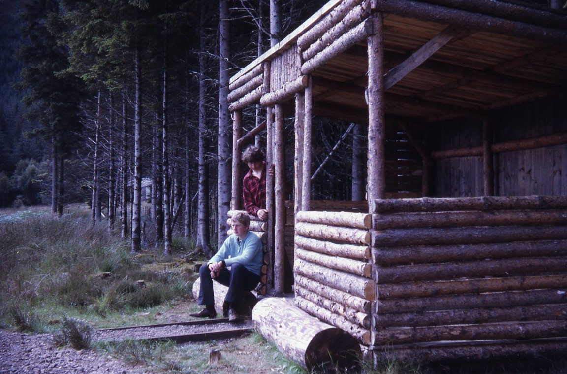 Cabin Slattadale Forest Walk