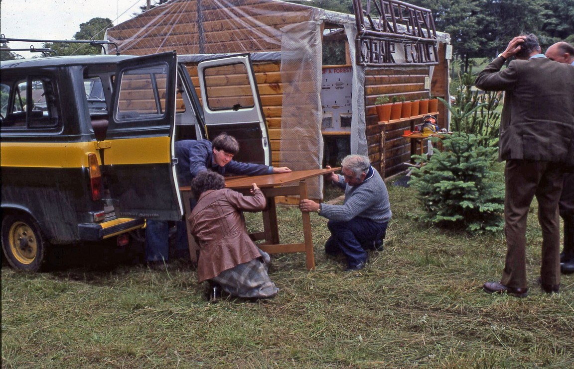 Forestry exhibition &mdash; Portree Show