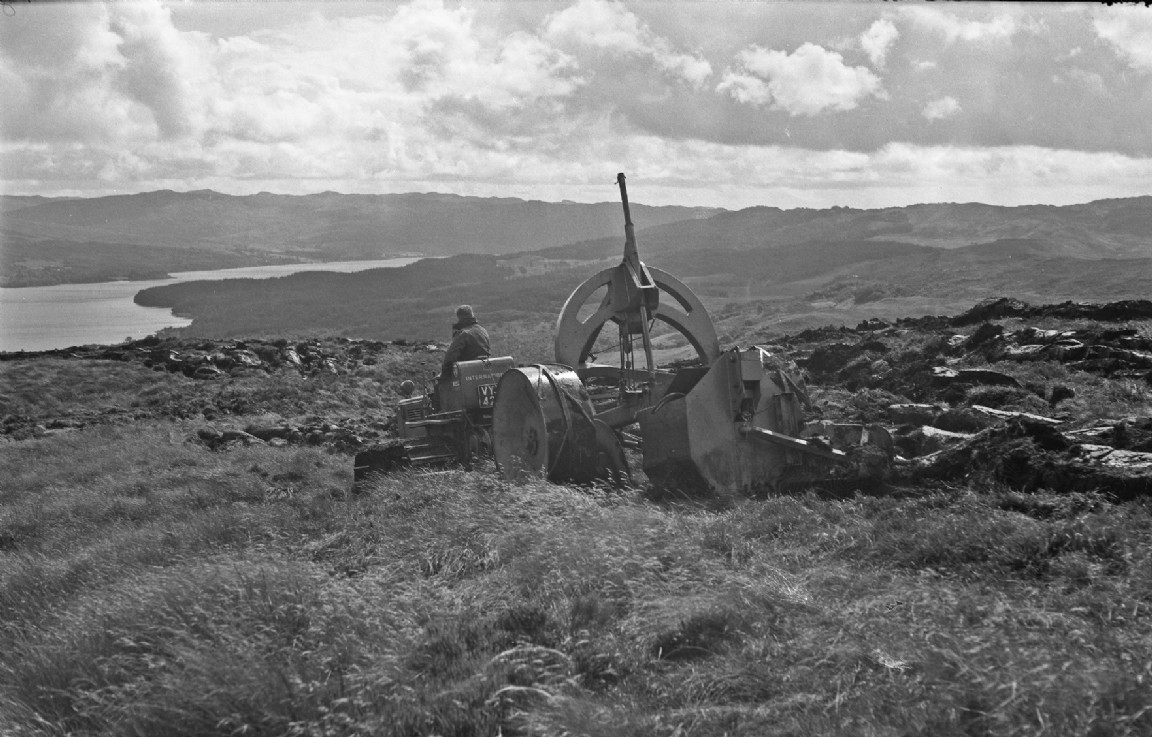 Inverinan Forest &mdash; Ploughing above Loch Awe