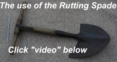 VIDEO - The use of the rutting spade