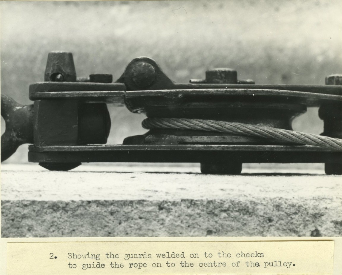 Pulley Blocks for use with small diameter ropes