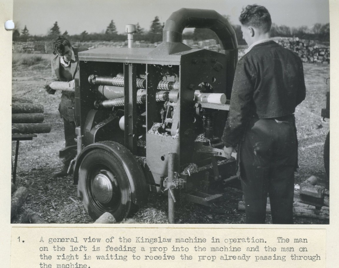 The Kingslaw Bark Peeling Machine