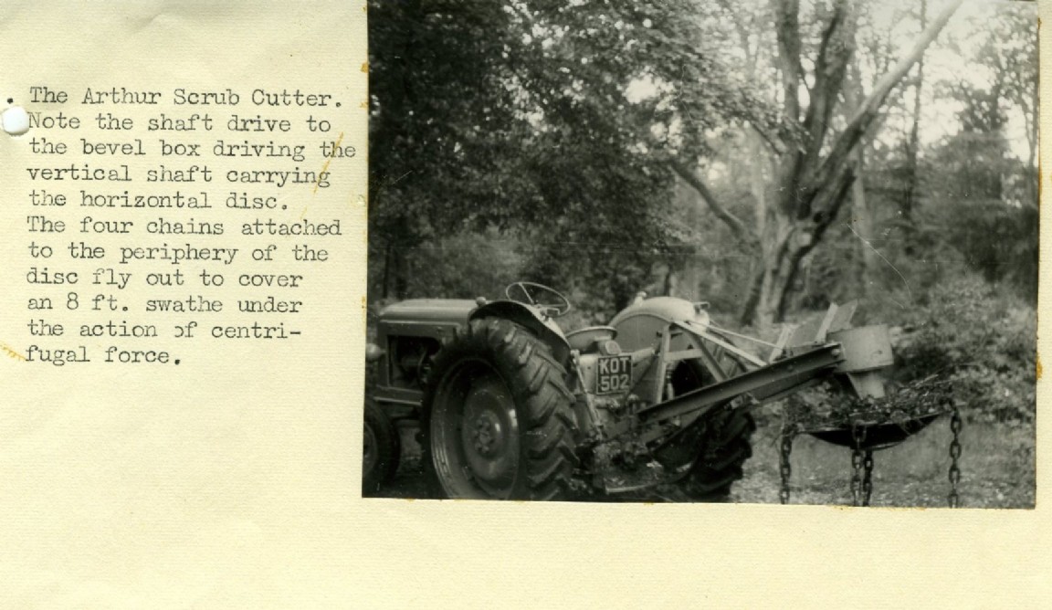 Trial of four Scrub Cutting Machines