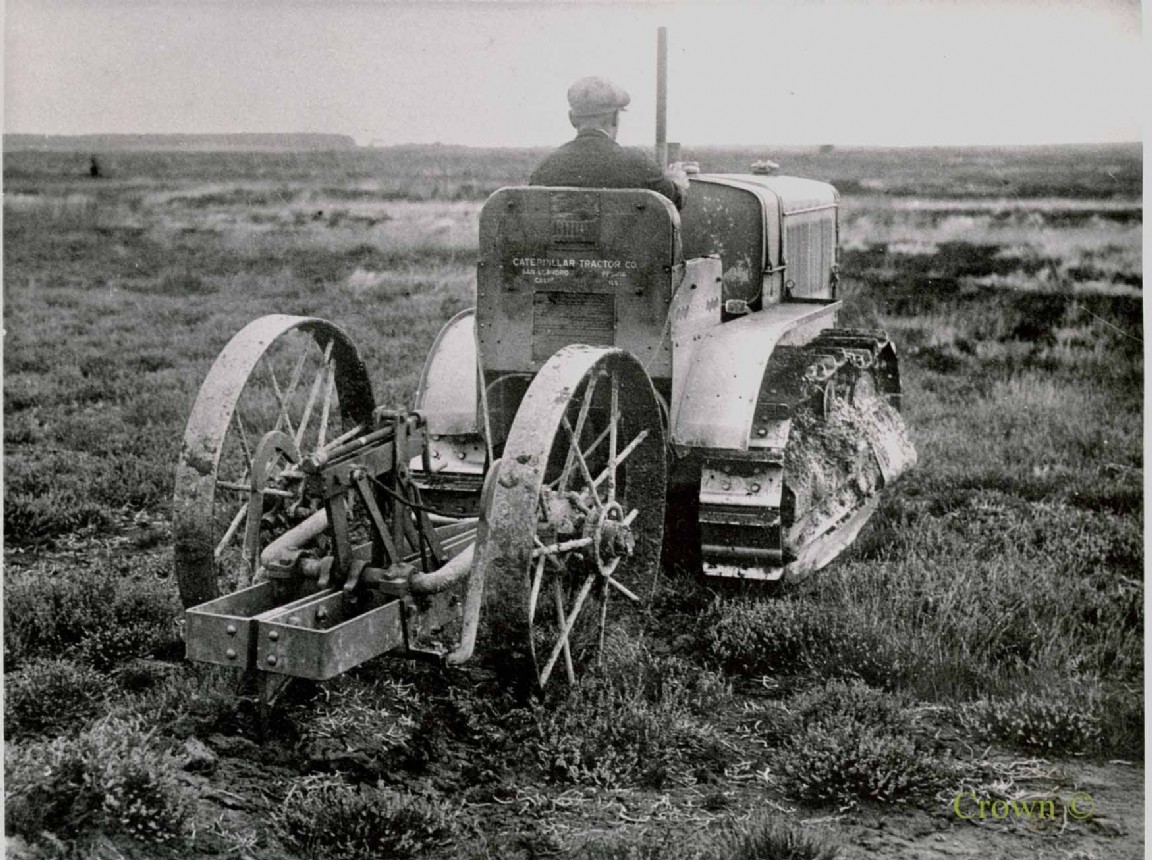 Caterpillar Twenty and Ransomes Sub Soiler