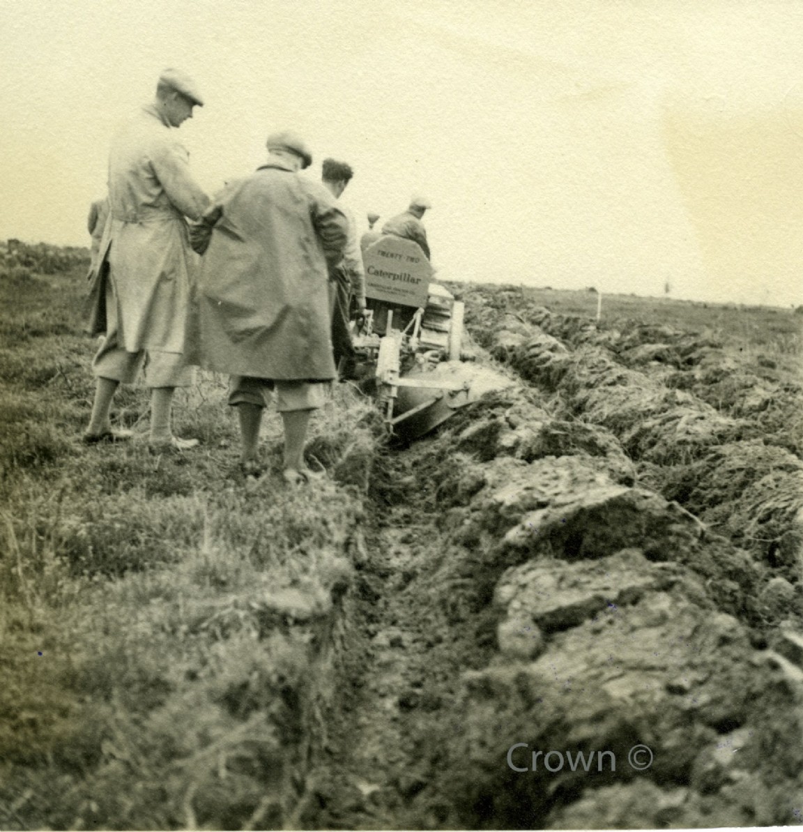 Divisional Tractor and Plough at Millbuie