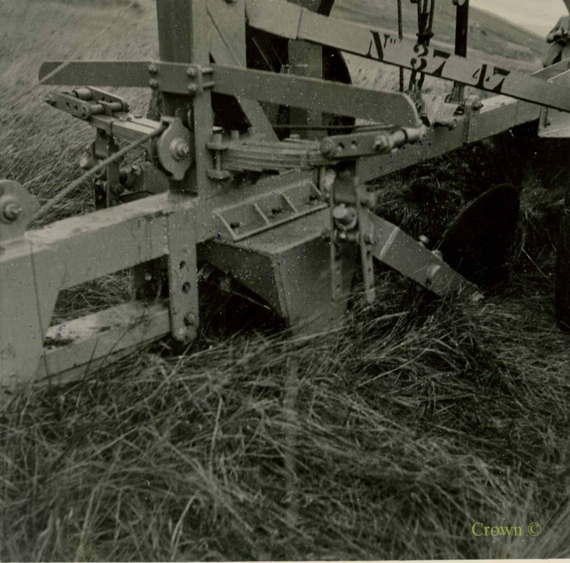 Cuthbertson Turf Cutting Plough - Twiglees Forest