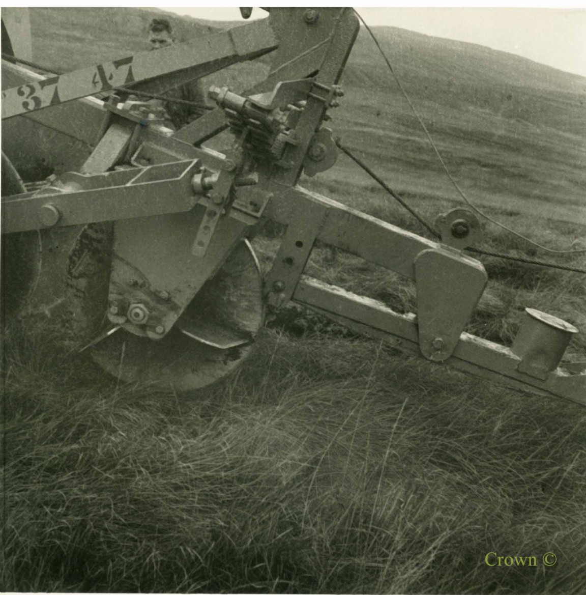 Cuthbertson Turf Cutting Plough - Twiglees Forest