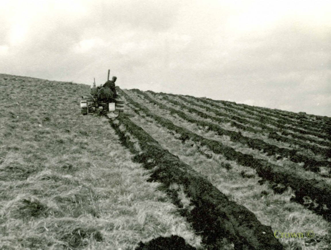 Begg Plough and Fowler Tractor at Craik Forest