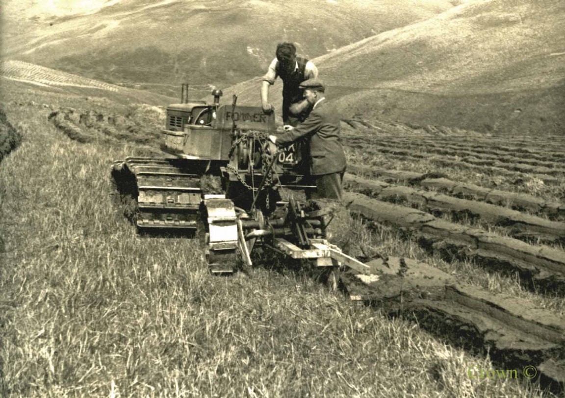 Begg Plough and Fowler Tractor at Craik Forest