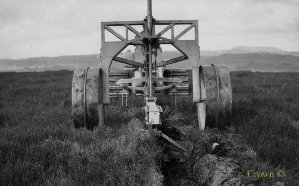 Tine plough head on Cuthbertson frame Brownmoor
