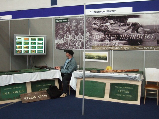 Touchwood History Stall at Touchwood Festival