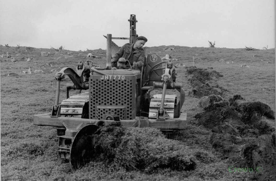 Mounted Tine Plough Strathdearn Forest