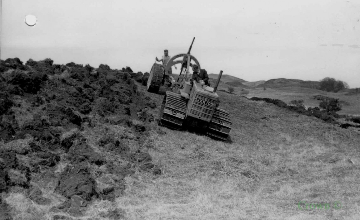 Tine Ploughing in Glentrool Forest