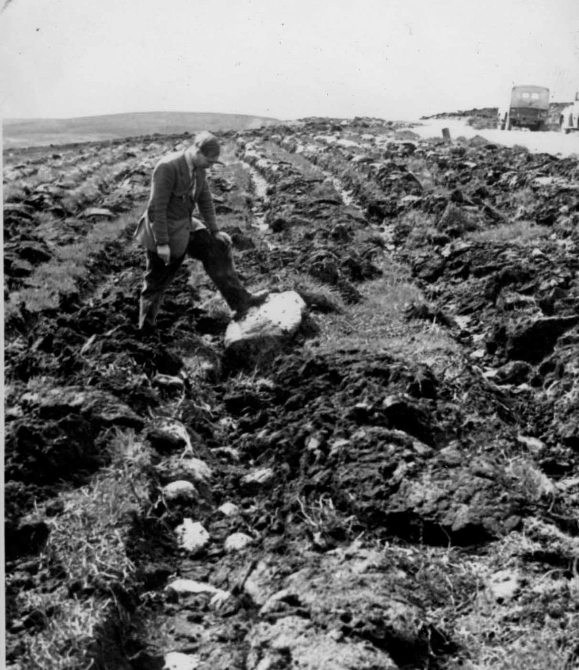 Ploughing in Fetteresso or Drumtochty Forests