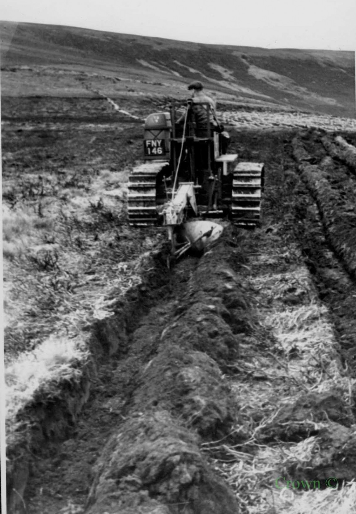 Ploughing in Fetteresso or Drumtochty Forests