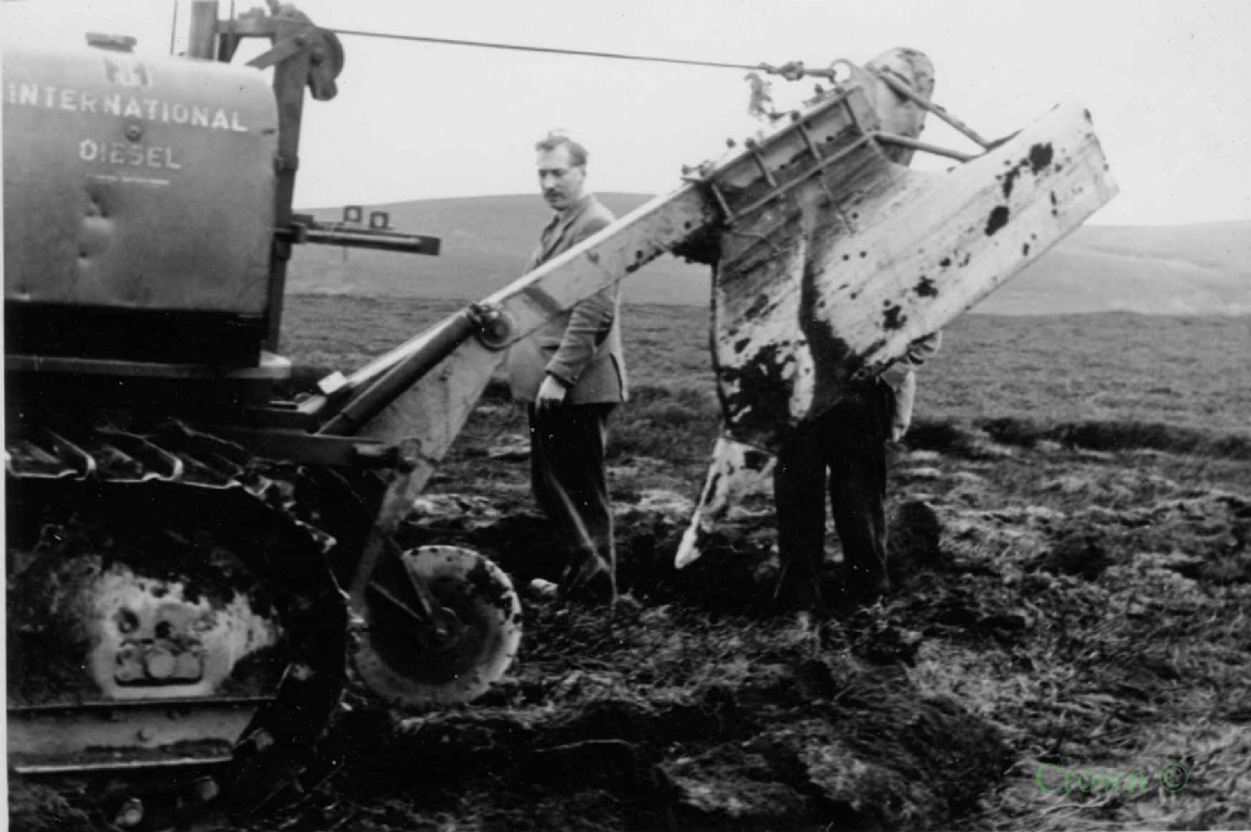 Ploughing in Fetteresso or Drumtochty Forests   