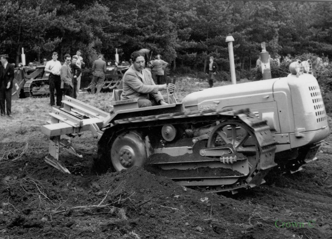 Subsoiler at Machinery demonstration, Blackbushe -may be Hampshire not Edinburgh