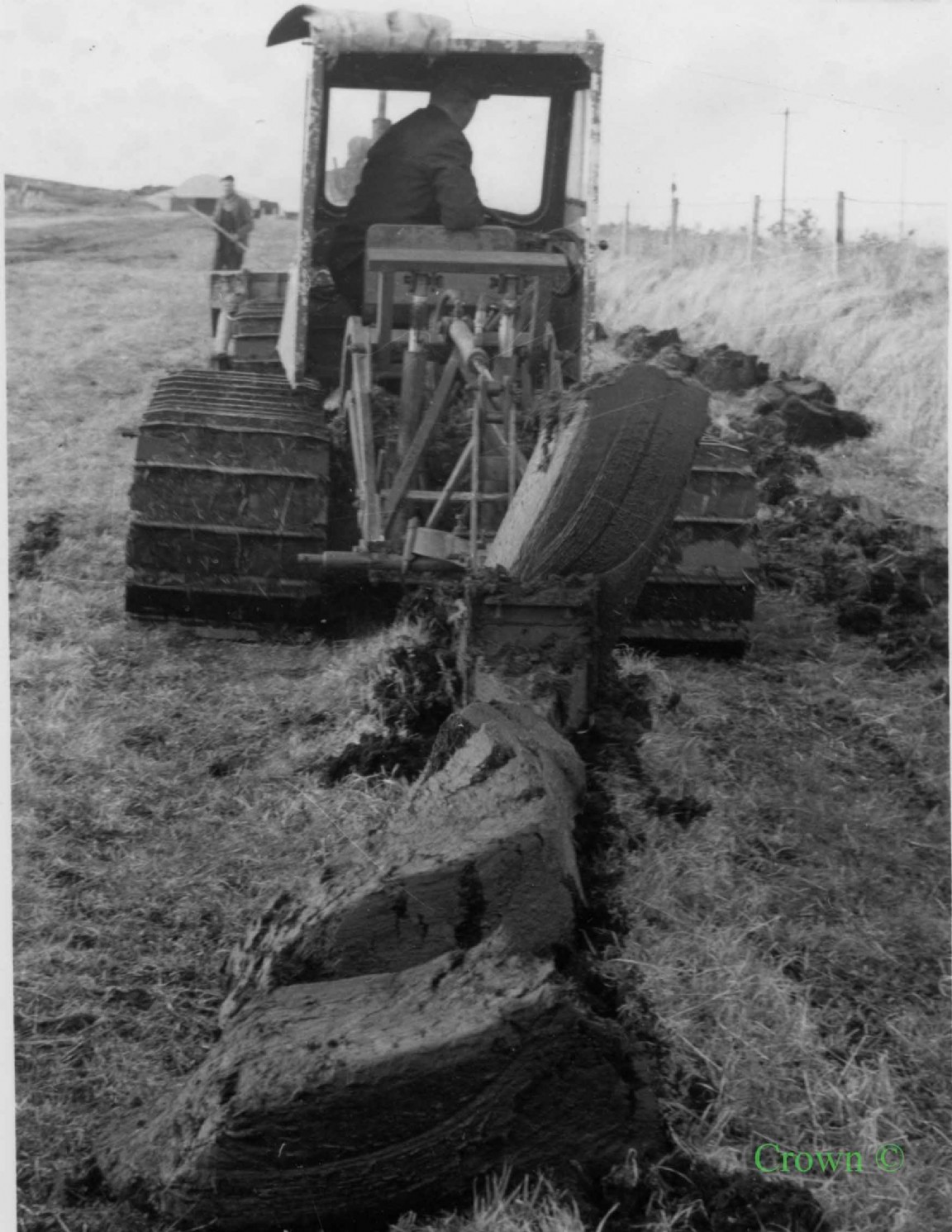 Glenamoy Drainage ploughs at Co. Mayo, Eire