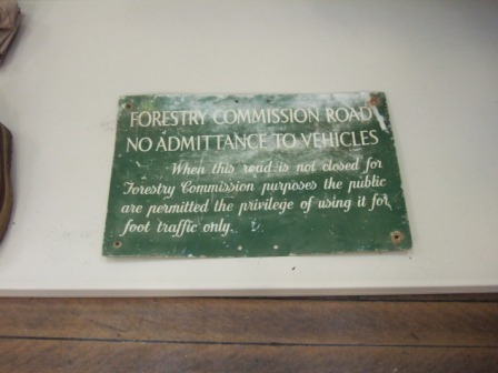 No admittance sign