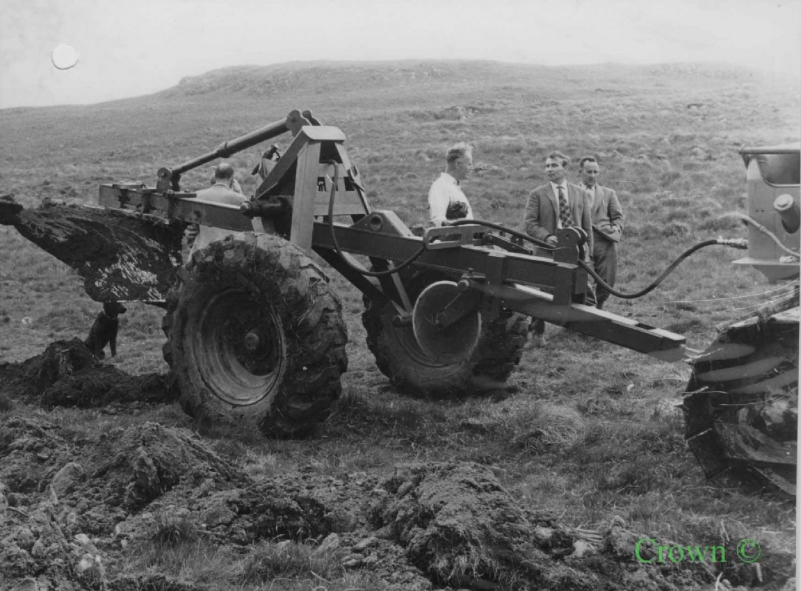Ploughing demonstration at Greskine Forest