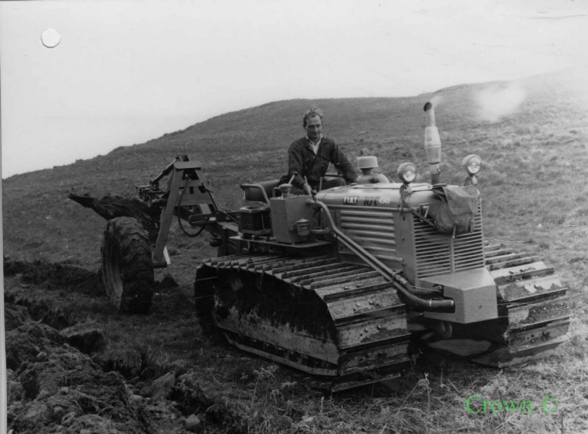 Ploughing demonstration at Greskine Forest