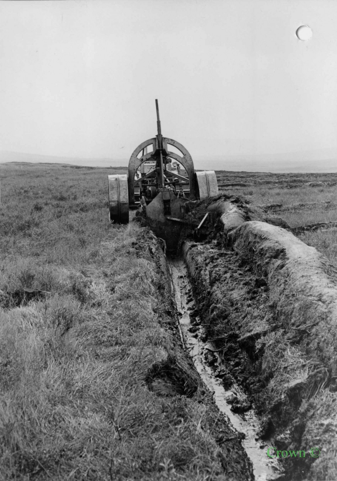 Cuthbertson ploughing at Naver Forest