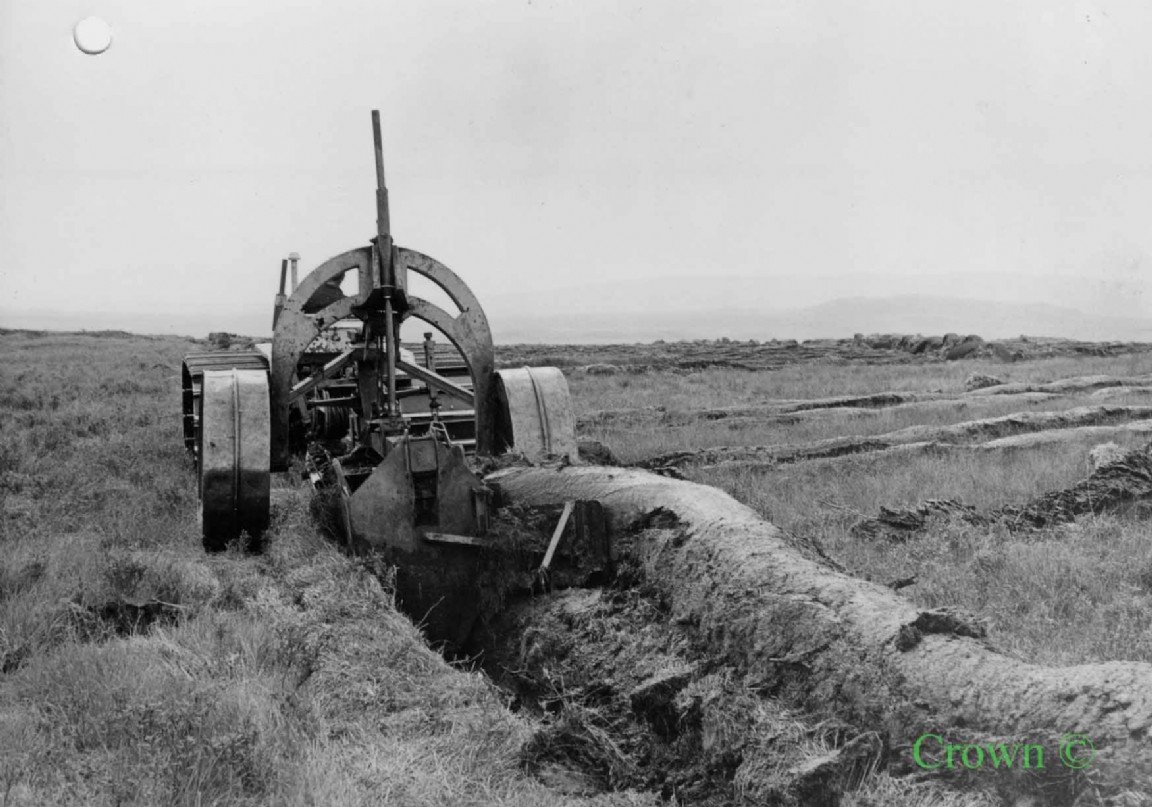 Cuthbertson ploughing at Naver Forest