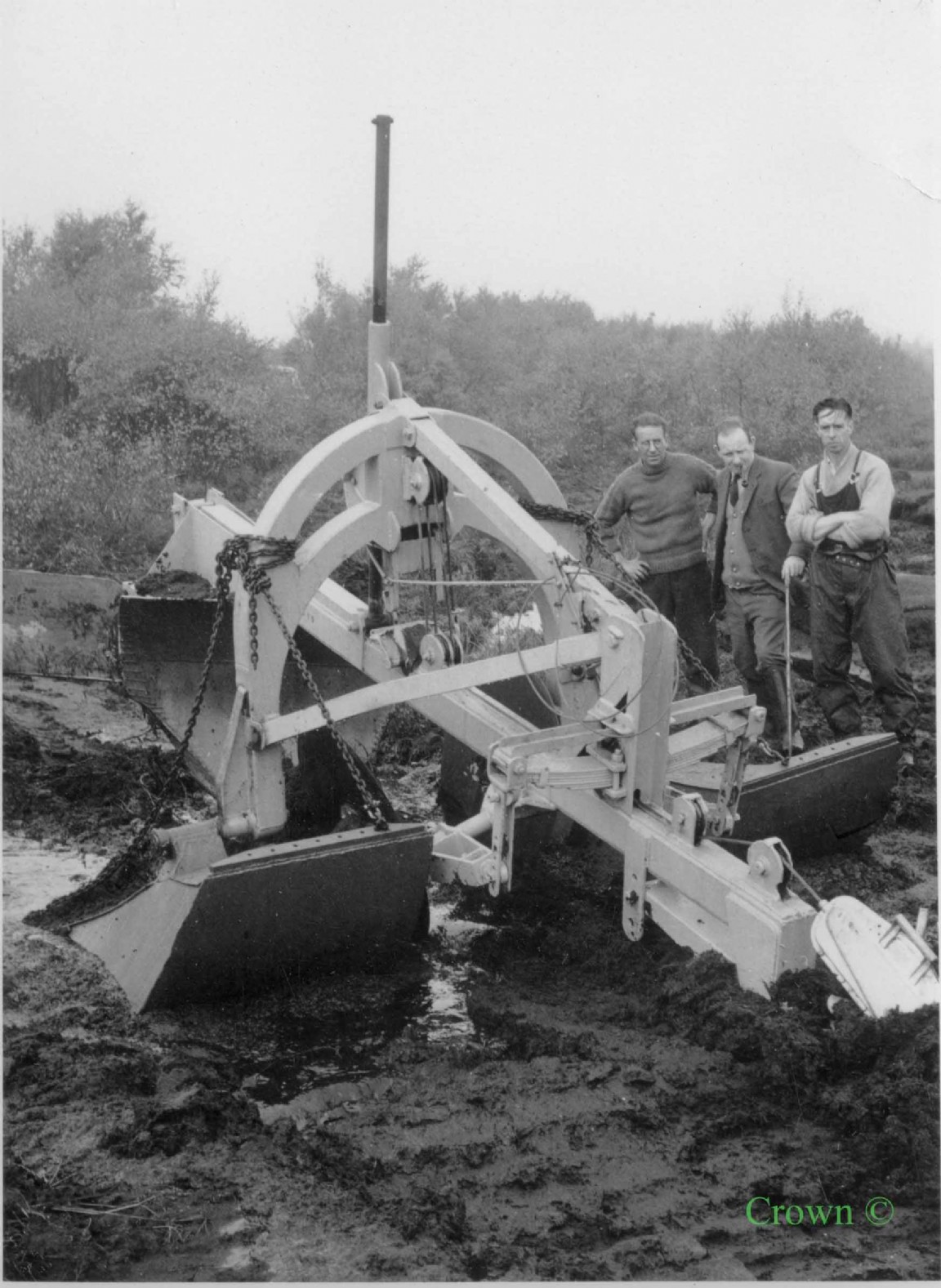 Cuthbertson skid plough on Flanders Moss