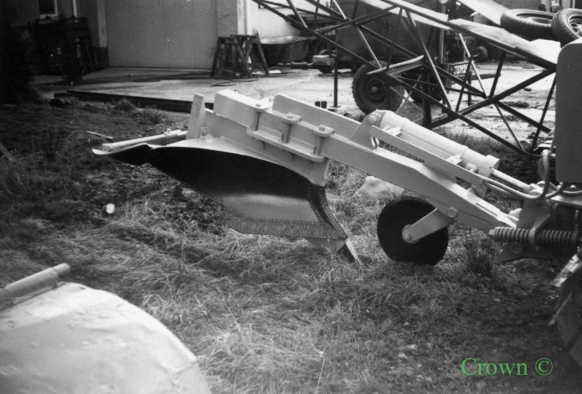 New single mouldboard tine plough at Parkgate