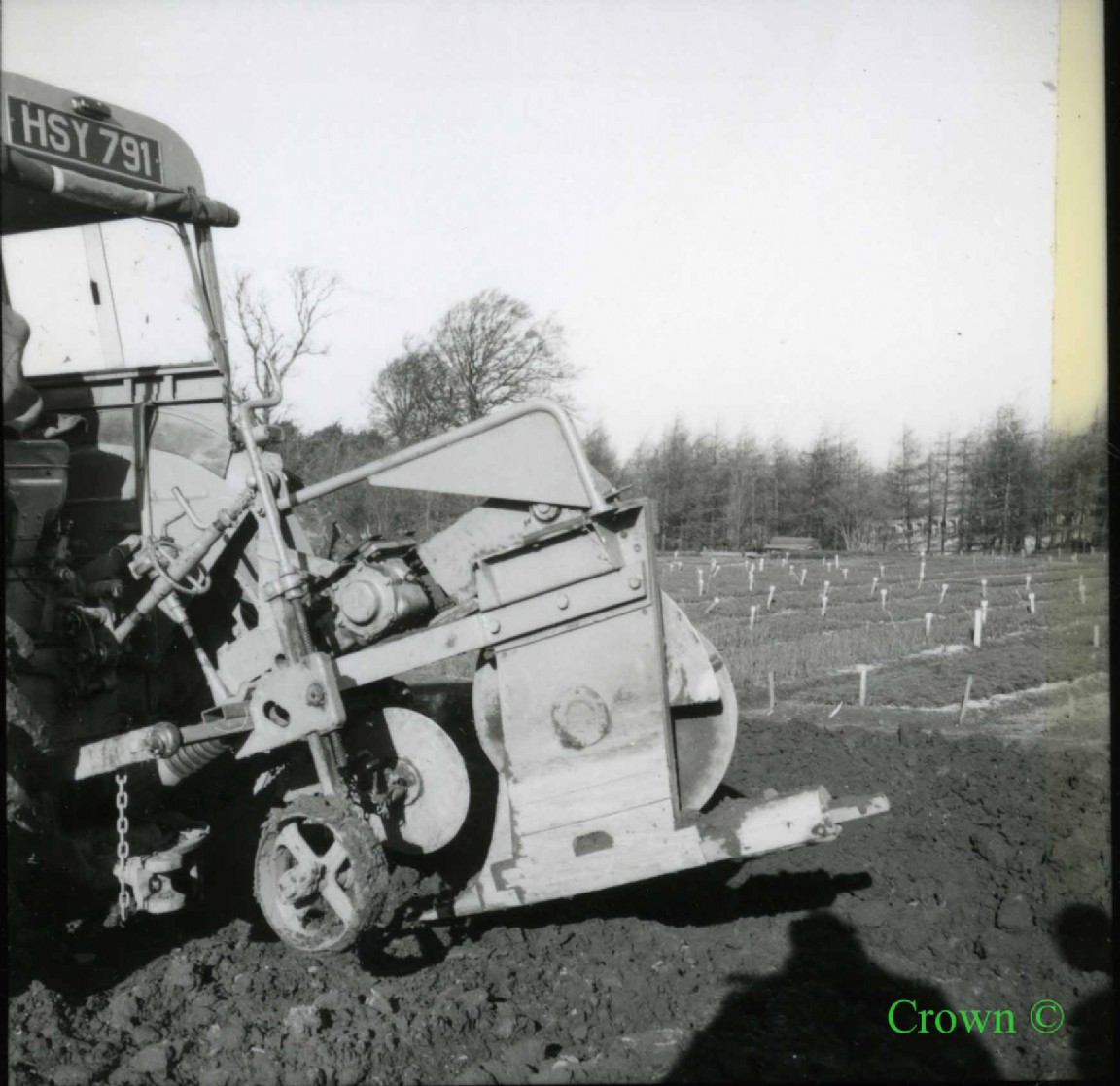 Early Rotary Mouldboard plough at Bush