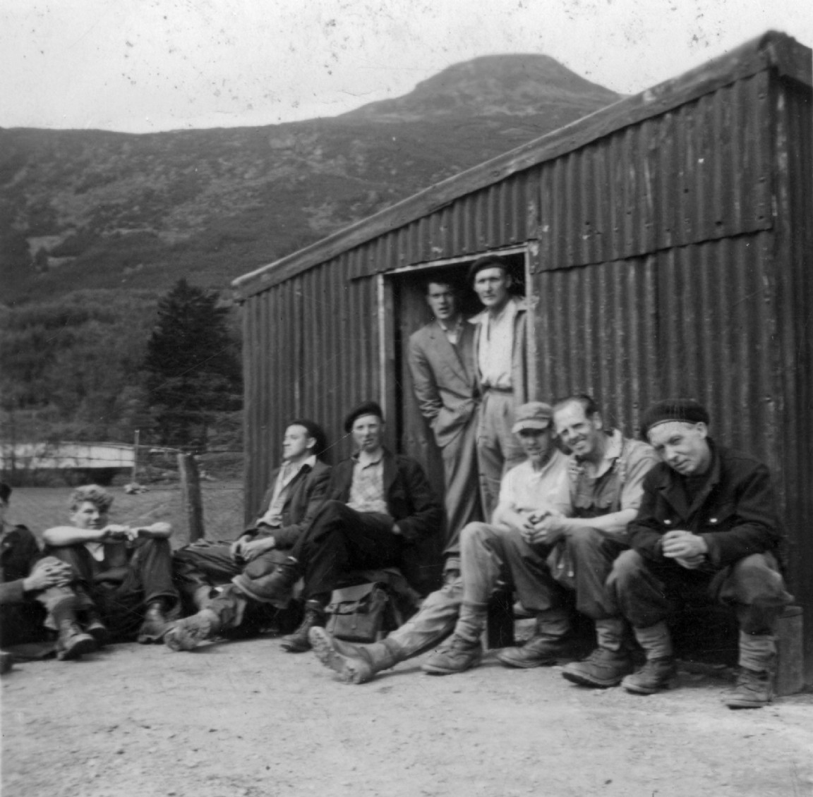 Forest Squad resting &mdash; Strathyre Forest Nurs