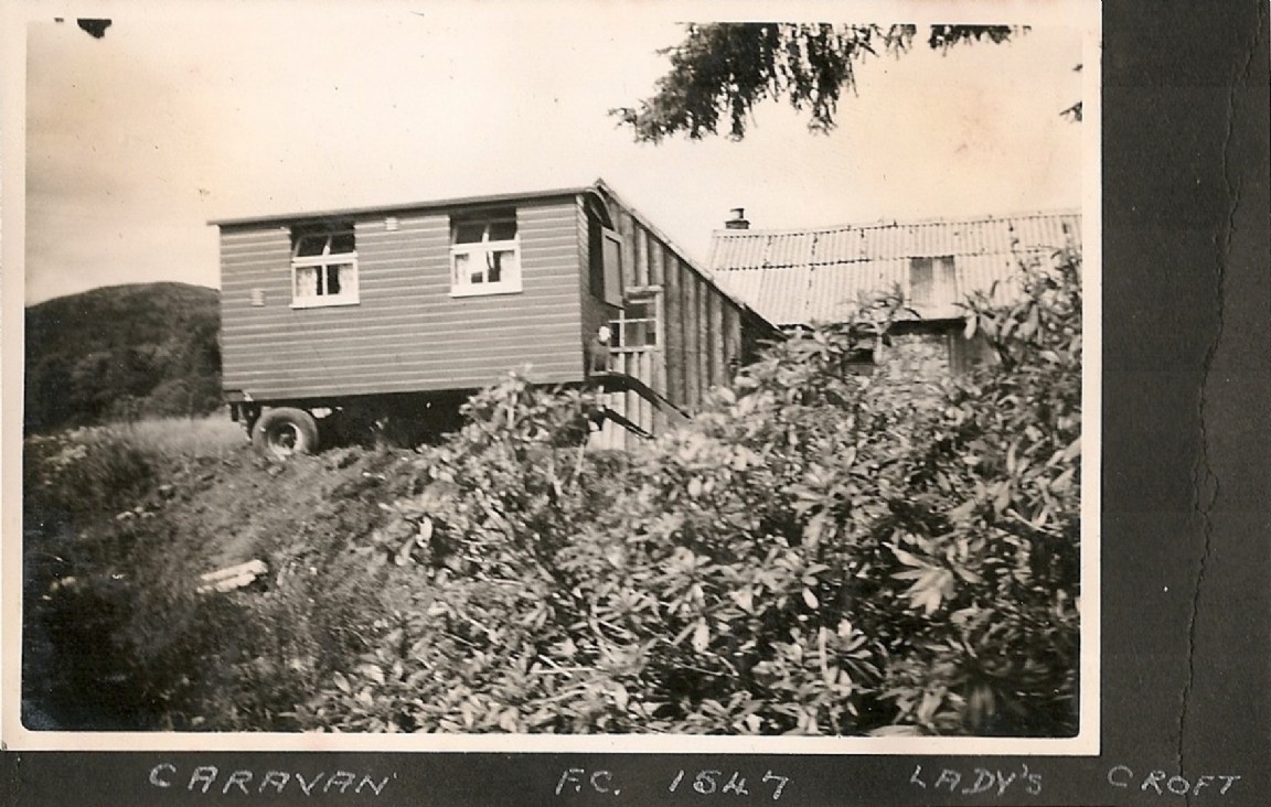 Forestry Caravan FC1547 at Glengarry Forest