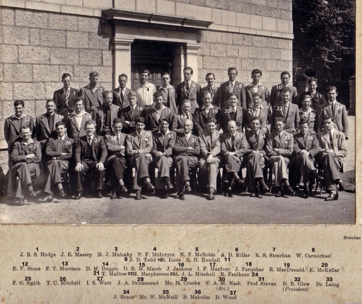 Aberdeen University Forestry Society 1946-47