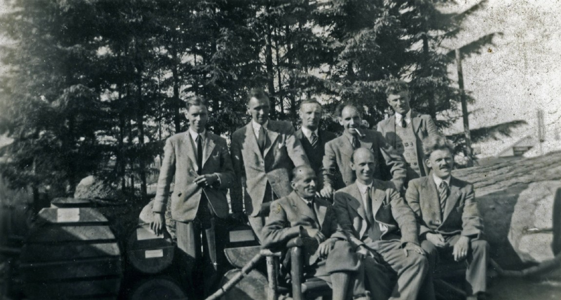 Group at Forestry Show or Demonstration -1950s